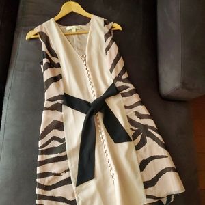 Stunning dress with animal print